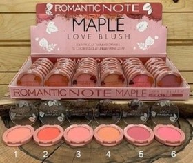 تصویر رژگونه رومانتیک نوت ROMANTIC NOTE 