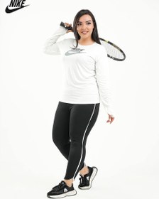 تصویر ست بلوز و شلوار سایز بزرگ نایک Nike set blouse and legs sport