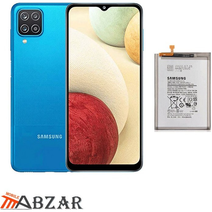 باتری سامسونگ Galaxy A12 ظرفیت ۵۰۰۰ میلیآمپر
