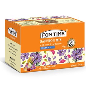 تصویر دمنوش زعفران 