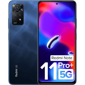 تصویر گوشی موبایل شیائومی مدل Redmi Note 11 Pro Plus 5G دو سیم کارت ظرفیت 128 گیگابایت و رم 8 گیگابایت - هند Xiaomi Redmi Note 11 Pro Plus 5G Dual SIM 128GB And 8GB RAM Mobile Phone - India