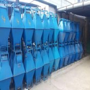 تصویر باکت بالابر ساختمانی ۳۰۰ کیلوگرمی تک فرغون 