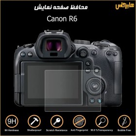 تصویر محافظ صفحه نمایش دوربین عکاسی کانن Canon R6 