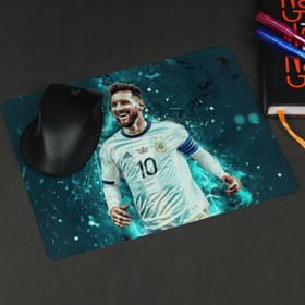 تصویر ماوس پد طرح لیونل مسی و ارژانتین Lionel Messi 