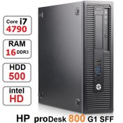 تصویر مینی کیس Core i7 4790 مدل HP ProDesk 600 G1 SFF رم 16 