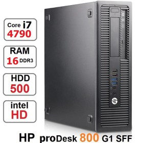 تصویر مینی کیس Core i7 4790 مدل HP ProDesk 600 G1 SFF رم 16 