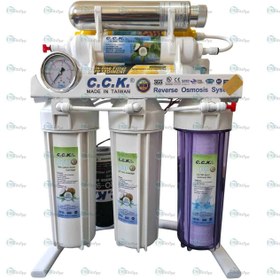 تصویر تصفیه آب خانگی سافت واتر 8 مرحله‌ای | مدل SW‑RO8 UV گارانتی 12 ماهه 