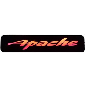 تصویر تابلو جلو موتور چراغ دار آپاچی apache 