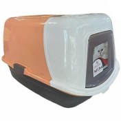 تصویر ظرف خاک مسقف گربه مشا مدل مشا وزن ۲ کیلوگرم 