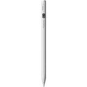 تصویر قلم Porodo مدل Magnetic Active Stylus Pen - White, ۷ روز ضمانت تعویض کالا 