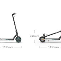 تصویر اسکوتر شیائومی Mi electric scooter pro2 رنگ مشکی 