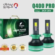 تصویر هدلایت لنزو مدل Q400 ProMax با پایه H11,H1,H4,H7 