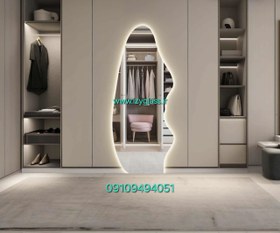 تصویر آینه دفرمه قدی کد D225 