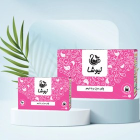 تصویر چای سبز و به لیمو 