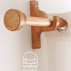 تصویر چوب پرده ضدآب چوبی نسیم 