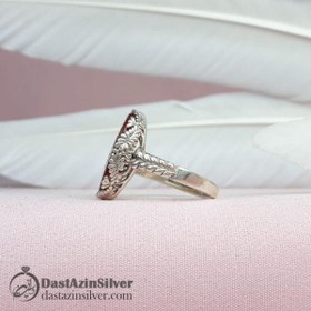 تصویر عقیق پرتقالی خطی 