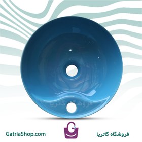 تصویر روشویی گاتریا مدل هما دایره ای با طراحی مدرن 