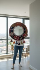 تصویر آیینه سنتی کد627 