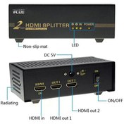 تصویر اسپلیتر کی نت پلاس مدل KP-SPHD1402 Splitter Knet Plus KP-SPHD1402