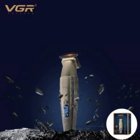 تصویر ماشین اصلاح وی جی آر مدل V-265 با تیغه تیتانیوم و برش مستقیم 