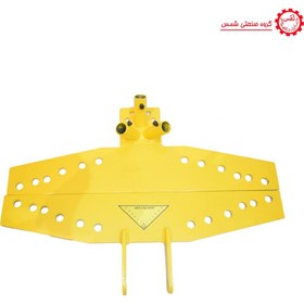 تصویر خم کن لوله 4 اینچ دستگاه لوله خم کن دستی هیدرولیک سایز 4 اینچی