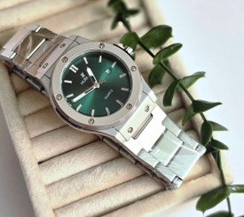 تصویر ساعت مردانه هابلوت - سبز 