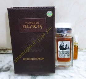 تصویر عطر ادکلن کاپتان بلک مدل Richard Captain ادو پرفیوم مردانه 100 میل جعبه چرمی 