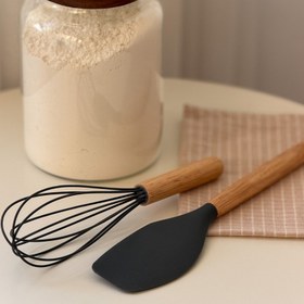 تصویر ست لیسک و همزن سیلیکونی 