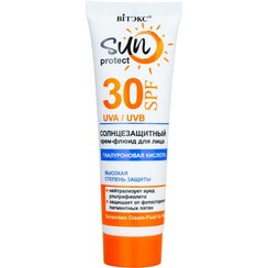 تصویر کرم ضد آفتاب مرطوب کننده SUN PROTECT SPF 30، محافظی کامل برای پوست شما در برابر آفتاب! SUN PROTECT MOISTURIZING SUN PROTECTION COMPLEX for face SPF30 50 ml