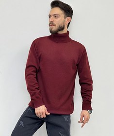 تصویر بافت یقه اسکی مردانه 