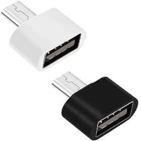 تصویر مبدل OTG میکرو یو اس بی به یو اس بی مدل Earldom OTG Micro USB to USB 2.0 Adaptor ET-0T03 