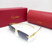 تصویر عینک کارتیر مدل Z3172 طرح چوب 