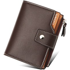 تصویر کیف پول و جاکارتی مردانه کوچک سانی ستی SUNICETY S3064 Men&#39;s Leather Short Wallet Card Holder 