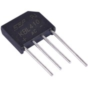 تصویر پل دیود KBL410 ظرفیت ۴ آمپر 