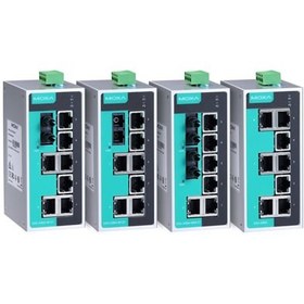 تصویر MOXA EDS-208A - 8 Ports Unmanaged Ethernet Switch, -10 to 60°C 