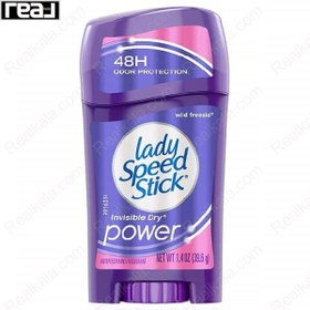 تصویر مام استیک صابونی لیدی اسپید مدل واید فریزیا Lady Speed Stick Deodorant Wild Freesia 48h 