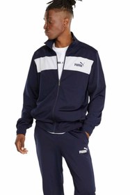 تصویر ست لباس ورزشی مردانه سرمه‌ای برند puma 845844-06Laci Poly Suit Erkek Eşofman Takım 845844-06 Laci