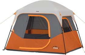 تصویر چادر کمپینگ 4 نفره CORE 4 Person 6 Person Straight Wall Cabin Tents - ارسال 1 الی 2 روز کاری 