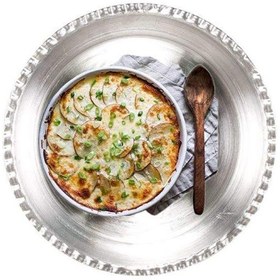 تصویر سینی کنگره دار روحی سایز 42 سانتیمتر 