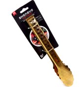 تصویر انبر استیل طلایی شنگیا 