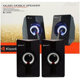 تصویر اسپیکر لپ تاپی KISONLI L2020 ا KISONLI L2020 quality laptop speaker KISONLI L2020 quality laptop speaker