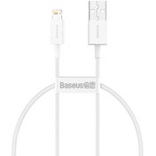 تصویر کابل پاوربانکی Lightning به USB باسئوس مدل CALYS02 Baseus Cable CALYS02