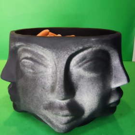 تصویر گلدان چند رخ بزرگ 