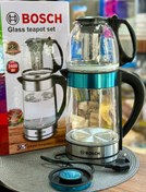 تصویر چای ساز بوش مدل 108 ظرفیت کتری ۲.۲ لیتر و قوری ۱.۳ لیتر 