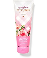 تصویر کرم بدن بث اند بادی ورکس رایحه گینگهام گورجس gingham gorgeous bath and body works body cream