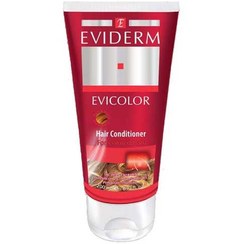 تصویر اویدرم نرم کننده مو مناسب موهای رنگ شده Eviderm Hair Conditioner Colored Hair