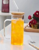 تصویر ماگ پیرکس نی دار 