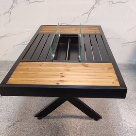 تصویر میز اتشدان 140 در 70 در ارتفاع 40 