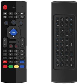 تصویر کنترل تلویزیون Air mouse کیبورد دار Air mouse TV Control With keyboard