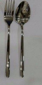 تصویر سرویس قاشق و چنگال یونیک مدل دونا 24 نفره 144 پارچه ا Unique spoon and fork set nail design 144piece Unique spoon and fork set nail design 144piece